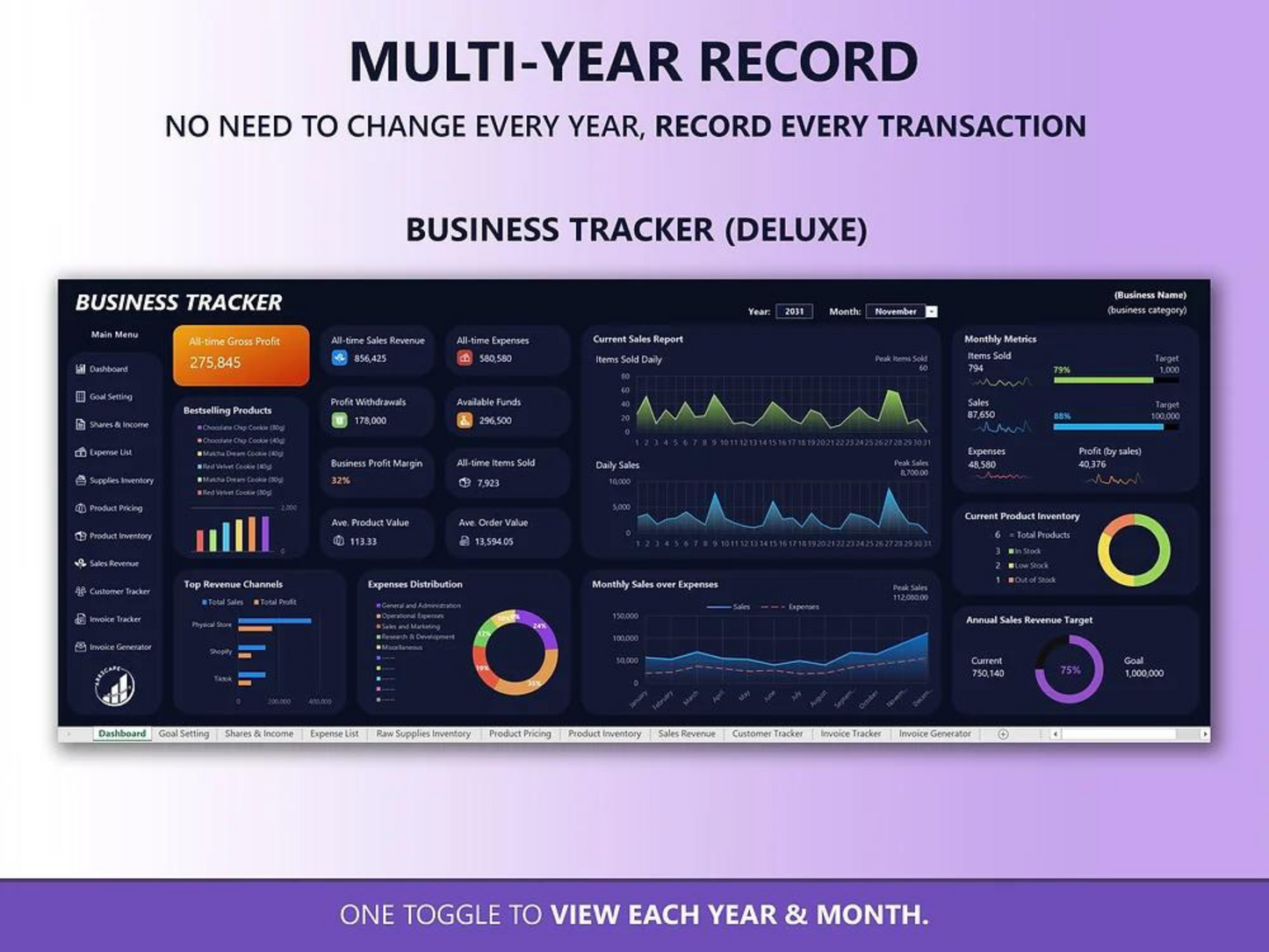 Small Business Tracker